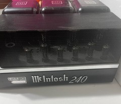 Vintage Mcintosh MC240 Vacuum Tube Power Amplifier Stereo Component,