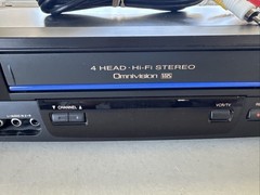 Panasonic VCR Plus PV-V4611 Blue Line 4 Head Hi-Fi Stereo Omnivision, Tested!