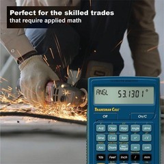 Calculated Industries 4400 TradesmanCalc Technical Trades Small, Multicolor
