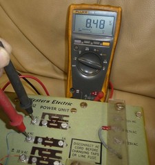 Vintage Bell System 20A2 Western Electric 20B2 Power Supply Read