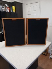 Klipsch Heresy II Speakers Tube Amplifier Friendly USA Sound Great!