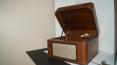 Vintage Wood ADMIRAL Model 6RP50-3A1AN Record Player Turntable 45 Watts – WORKS