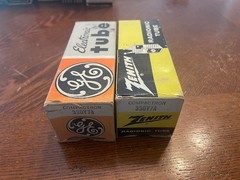 Pair – NOS – Zenith GE 33GY7A Compactron Tubes