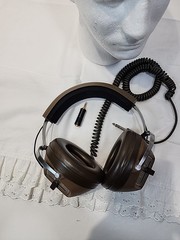 Vintage Sears 2 Channel Stereo Headphones & 1 Extra Adapter Tested