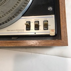 Garrard Z2000B Automatic Transcription Turntable Untested