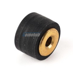 2PCS 8×6.2×5×2mm Pinch Roller Wheel Tape Recorder Rubber Pressure Belt Pulleys