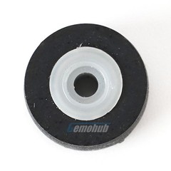 NEW 10.5×7.2x2mm Tape Recorder Pinch Roller Wheel Rubber Pressure Belt Pulleys