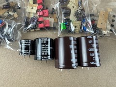 Sansui AU-7500 Complete Rebuild Kit High-Quality Recap Set Transistors Relay