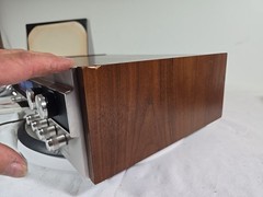 SHERWOOD S-7100A RECEIVER PROFESSIONALLY SERVICED REAL WOOD CASE VIDEO INCLUDED