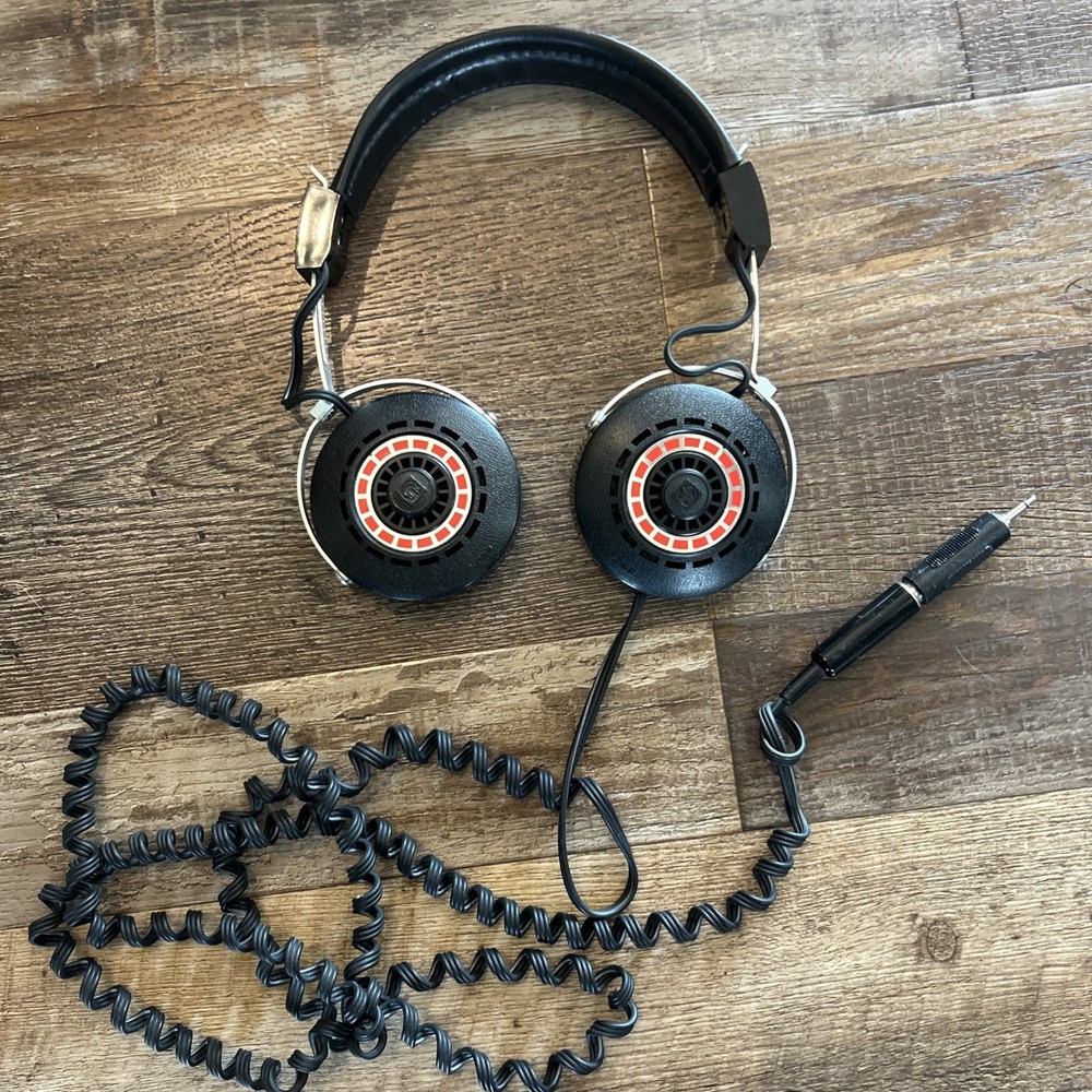 Vintage Koss Realistic LV-10 Headphones 70s 80s Radio Shack USA No Foams