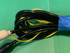 Lenco L75 Vintage Stereo Turntable Parting Out RCA Cable Assembly w/ Ground Wire