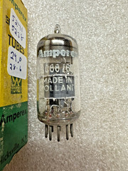 Amperex 6DJ8 ECC88 Low Noise Preamp Tube NOS NIB equiv 6922 7308