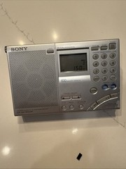 Sony ICF-SW7600GR World Band Receiver AM/FM/SW/SSB Radio – For Parts Or Repair