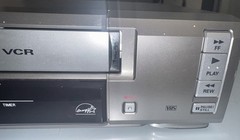 Sanyo VWM-710 VCR 4Head Hi-Fi Stereo VHS Player Tested, No Remote