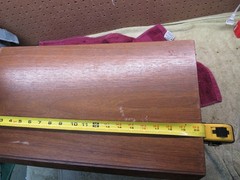 Vintage Stereo Radio Hi-Fi Wood Cabinet Mcintosh Fisher Scott 18-3/4″x6-5/8″X12″
