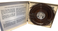 Scotch 150 140 144 RB-7 7″ Recording Magnetic Tape Reel to Reel Unknown Content