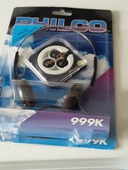 Philco Dynamic Stereo Headphones 999K Includes Philco Ear Buds . Sealed