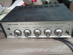 Realistic MPA-20 20-Watt AC/Mobile Solid State PA Amplifier System CLEAN, TESTED