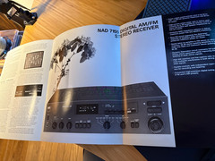 NAD 7155 Owner’s Manual Great Condition