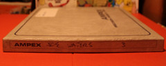 Ampex 456 1/2″ Audio Recording Tape 10.5″ Reel to Reel Analog Tape