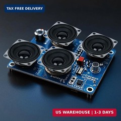 MakerHawk 2″ 4 Ohms 3W Full Range Audio Speaker Stereo Woofer Loudspeaker for Ar