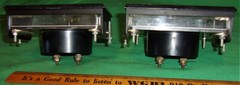 (2) Vintage API Mod. 502 Analog Meters 100uA Full Scale Clean! Working! (1970’s)