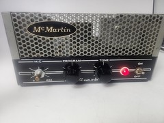 Vintage McMartin Commercial PA Amplifier Solid State 8W Mono Audio Tested