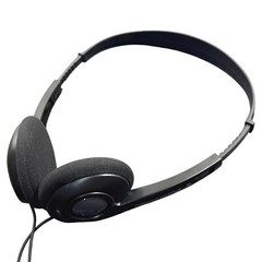 Panasonic Classic Vintage stereo Headphones comfort fit -3.5mm jack BLACK