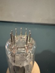 IEC Japan 7025 12AX7A Grey Plate Halo Get Vacuum Tube TV7&Maxi Test NOS 🅾️
