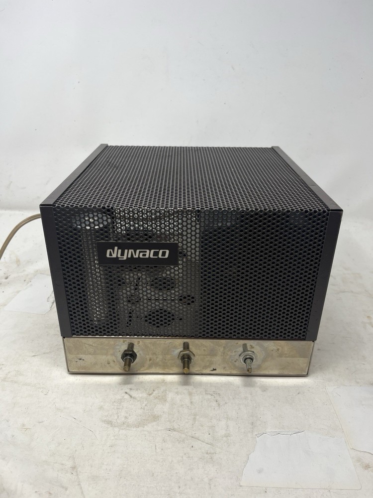Vintage Dynaco Mark III Tube Mono Power Amplifier Powers On