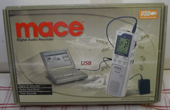 Mace Digital Audio Recorder Kit REC3 from 2002 – NEVER USED but TESTED – RARE
