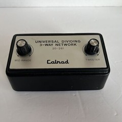 CALRAD 20-261 Universal Dividing 3-Way Network CN-3 Electronics Audio Untested