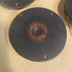 4 EPICURE EPI Inverted Dome Tweeters Working. Winslow Burhoe. For M100 & Others