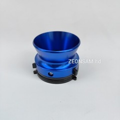 1 Pair Pro 1/4″ Revox NAB Hub Adapters For Reel To Reel Tape Recorders (blue)