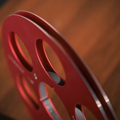 2X Studevox 10.5″ Red 1/4″ Empty Tape Reels For Reel To Reel Tape Recorders