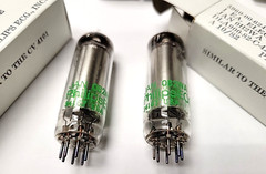 SYLVANIA JAN OB2WA TUBES MERIT AND DATE MATCHED PAIR (2 pcs)total) best on Ebay!