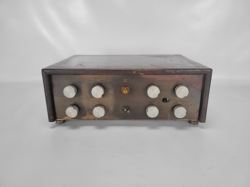 HH SCOTT 121 DYNAURAL TUBE EQUALIZER PREAMPLIFIER