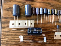 Pioneer SX-1250 Stabilizer Power Supply Protection Recap Kit Capacitor Rebuild