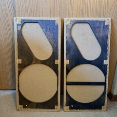 Radio Shack Realistic Optimus 1 Speaker (Set Of 2) Vintage Japan 8OHMS Wooden