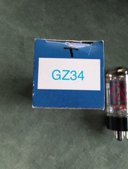 New 1x JJ Electronics GZ34 / 5AR4 | One / Single Rectifier Tube | Free Ship