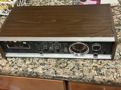 Vintage Morse Electrophonic 8-Track Am Fm Radio Stereo Receiver Wood Grain VIDEO