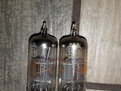 Lot of 2 BECKMAN USA 5964 VACUUM TUBES RARE! FREE SHIPPING! RARE!