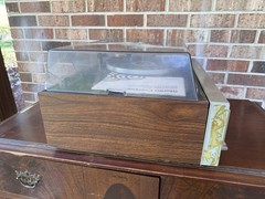🍊Vintage 1980 JC Penney AM/FM Cassette Player/Recorder Turntable Combo HELP!