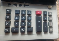 Vintage Sharp Compet VX 1612 Digital Calculator Desk Top Paper Printer Works