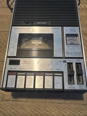 Vintage Ac/Dc Cassette Player Recorder Jcpenney Model 681-6534 Needs Repaired