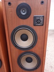 Vintage Realistic Optimus T-100 Speakers Tested And Working Read Description