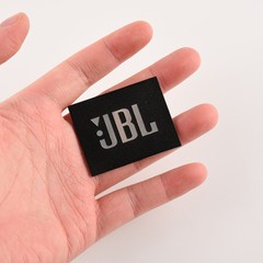 2pcs New For JBL Aluminum logo badge replacement piece 50mmx40mm