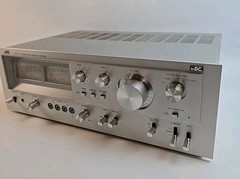 JVC JA-S77 Vintage Integrated Amplifier*1977*VU Meters Clean Tested A+ Beautiful