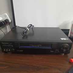 Panasonic PV-9662 4-Head Hi-Fi Stereo VCR Plus Silver, Tested, Working No Remote