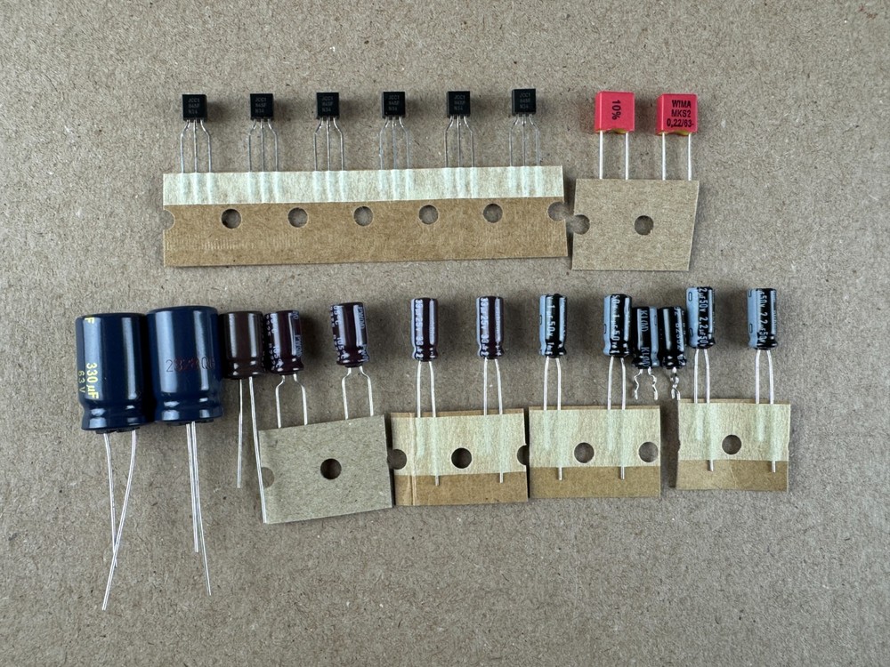 Realistic 31-1987 31-1988 Complete Rebuild Kit High-Quality Recap for Equalizer
